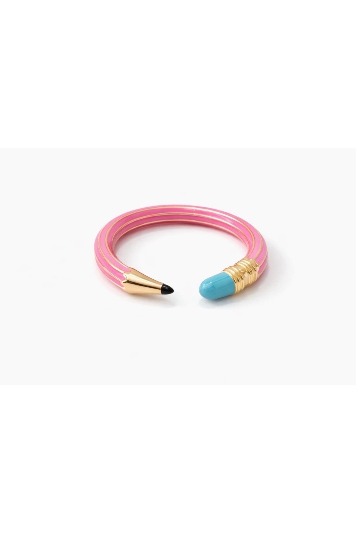 Nesly Pencil Chic Colorful Pencil Form Adjustable Ring