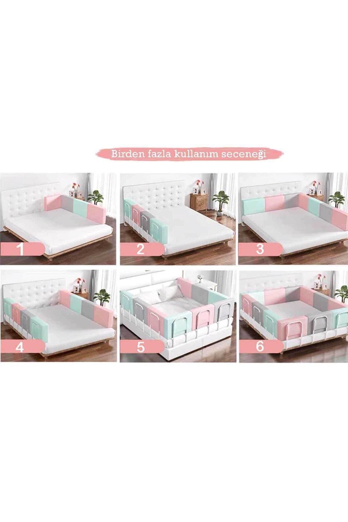 Ancare 200 Cm Serenity Xl Yeni Nesil Yatak Bariyeri Korkuluğu Midex (4 Blok) fotoğrafı 7 (önizleme)