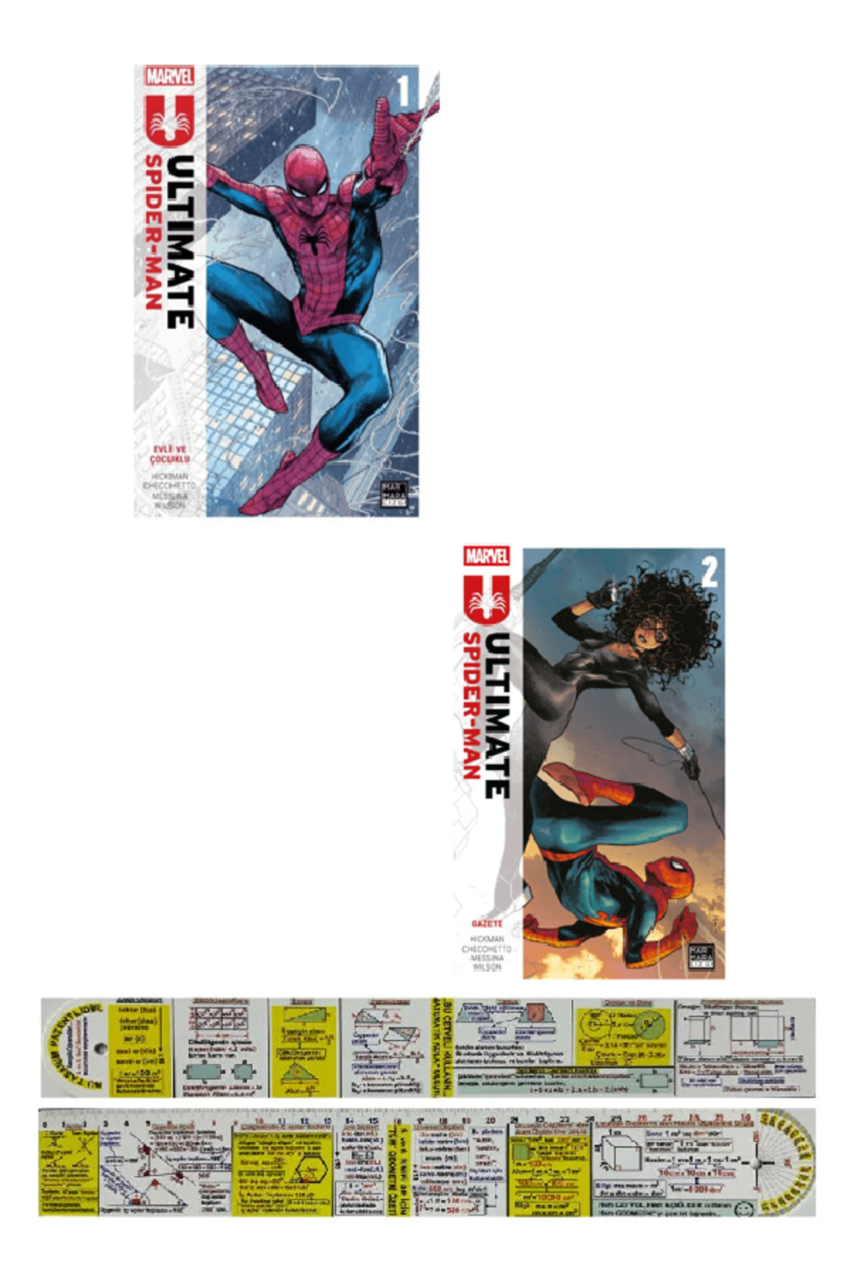 Marmara Çizgi Yayınları Ultimate Spider-Man 1-2. Ciltler Çizgi