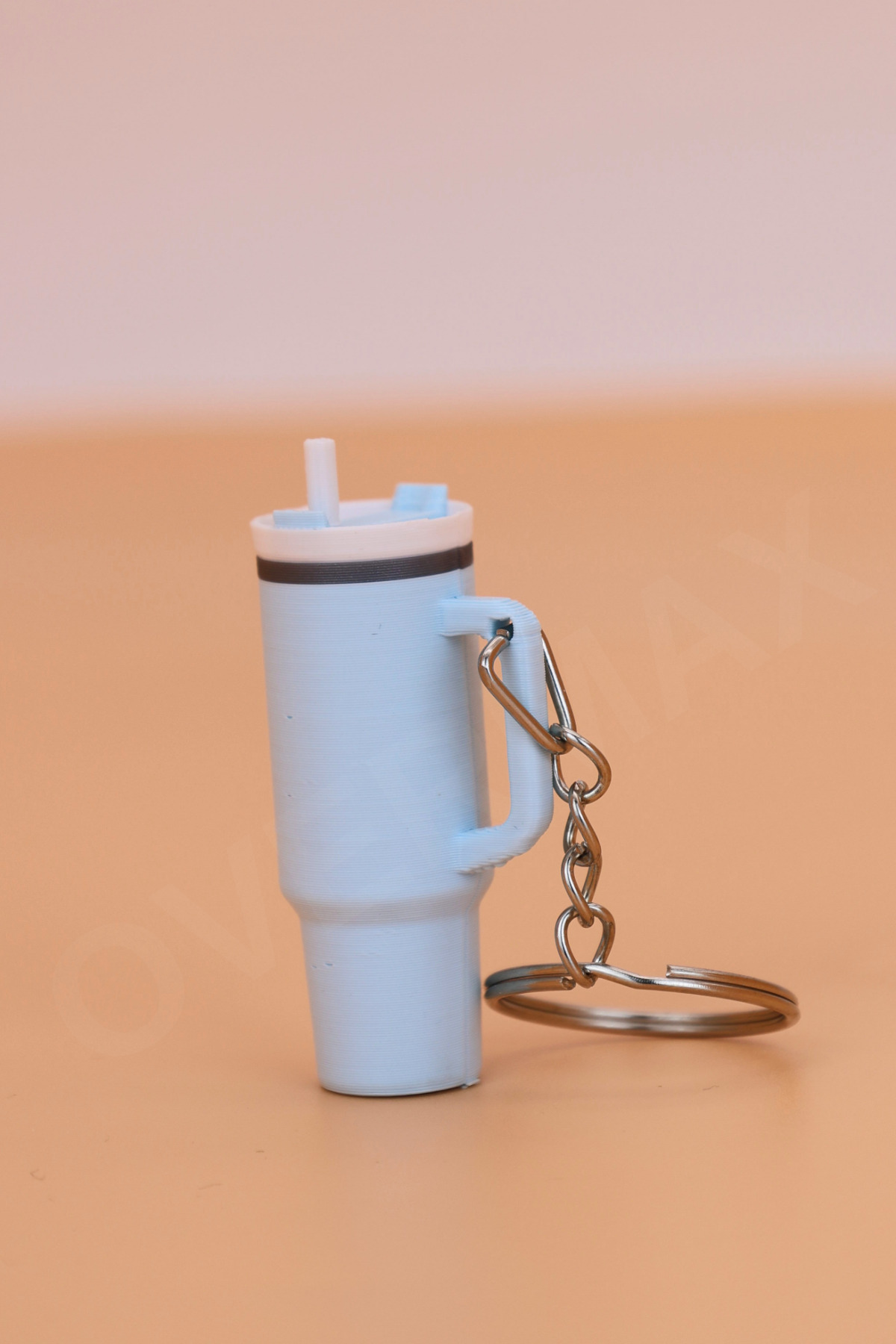 OVERMAX Termos Anahtarlık - Quencher Pipetli Termos Anahtarlık Çanta Charm Silver Zincir Anahtarlık fotoğrafı 3 (önizleme)
