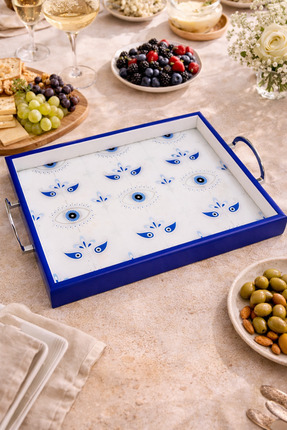 Glazze MİKONOS TEPSİ 43X30 CM