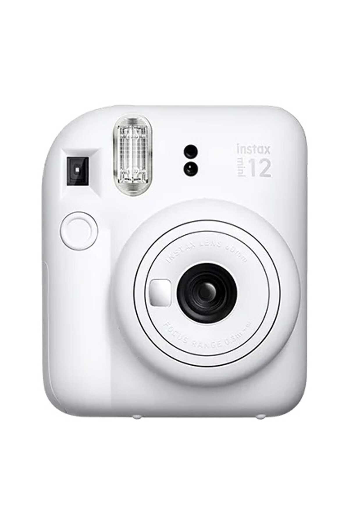Fujifilm Instax mini 12 Instant Film Camera, Clay White