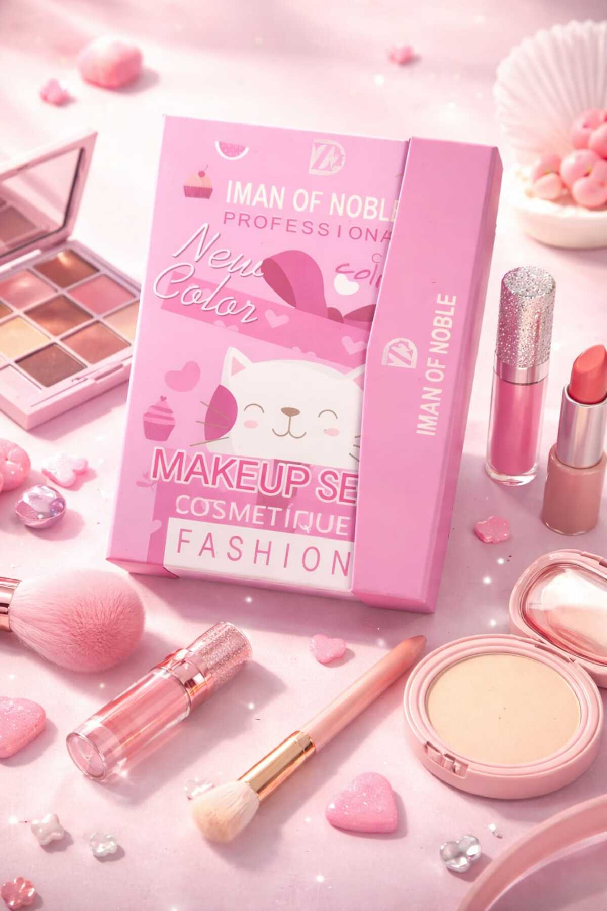 Makyaj Paleti - Makeup Set Parlak & Pastel Tonlar (21 Çeşit )Kitap Şeklinde — ArtopioMakyaj Paleti — تصویر 6 از 6