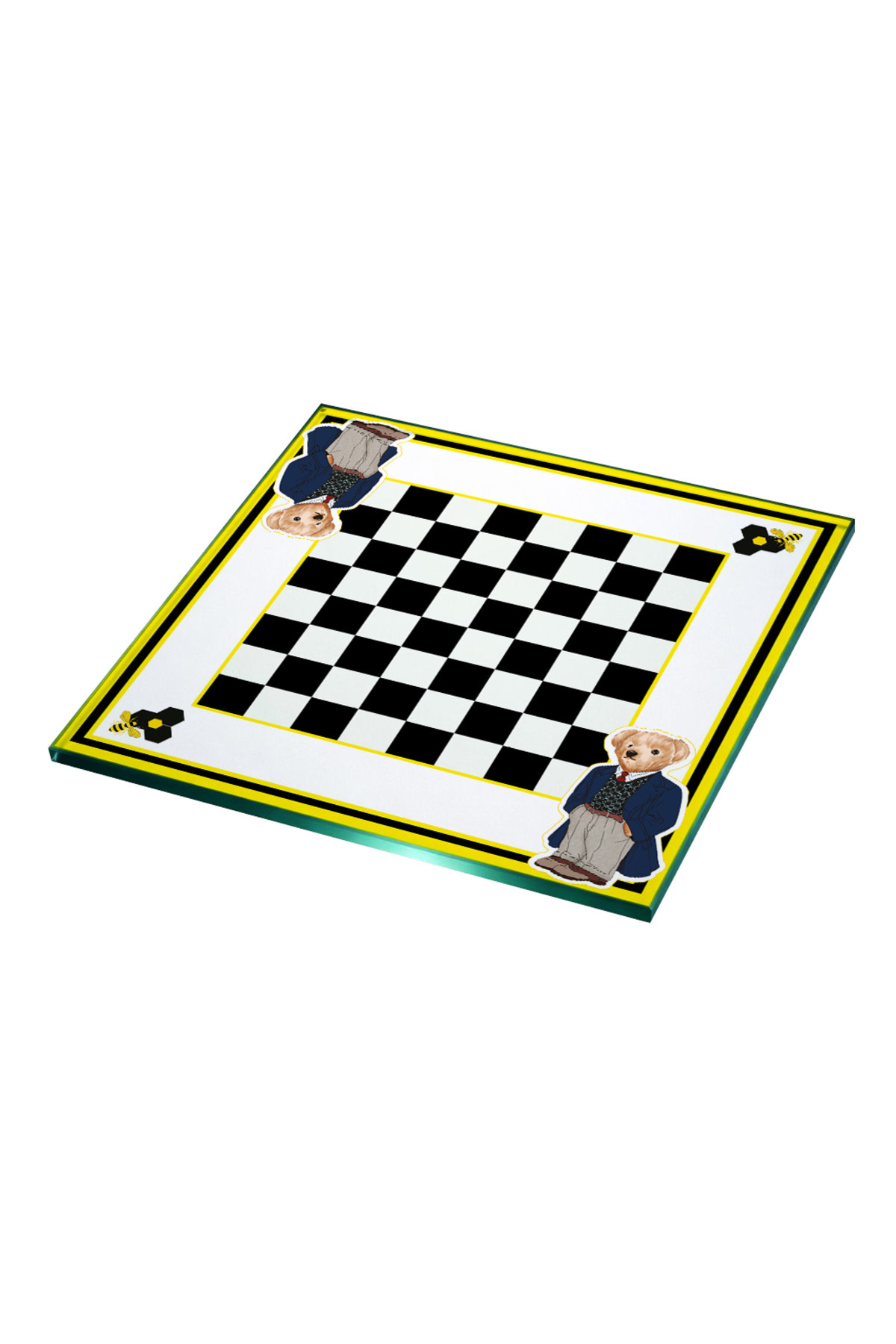 Ingelegd Intarsia schaakspel - backgammon spel met Oude - Catawiki