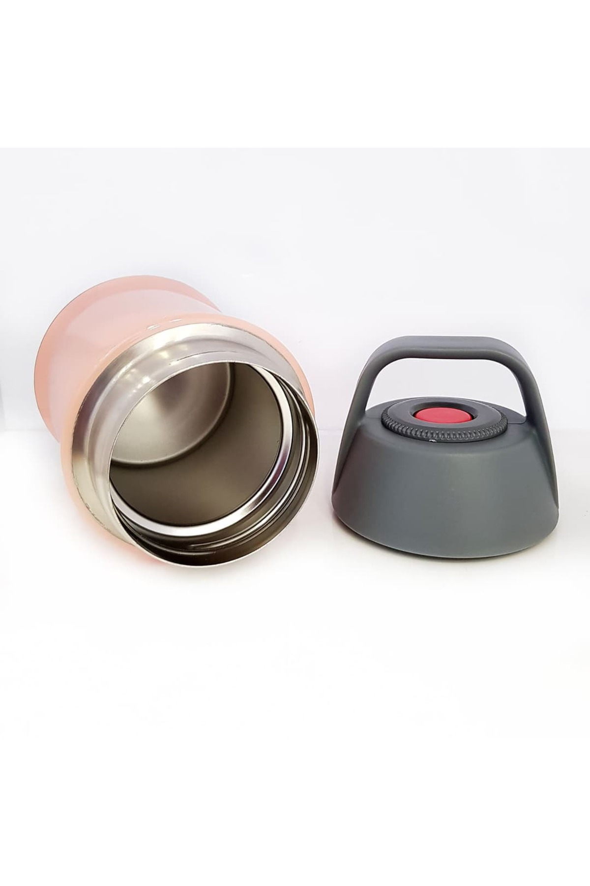 bentopia Paslanmaz Çelik Yemek Termosu - 450 ml- Bebek Mama Saklama Termosu fotoğrafı 2 (önizleme)