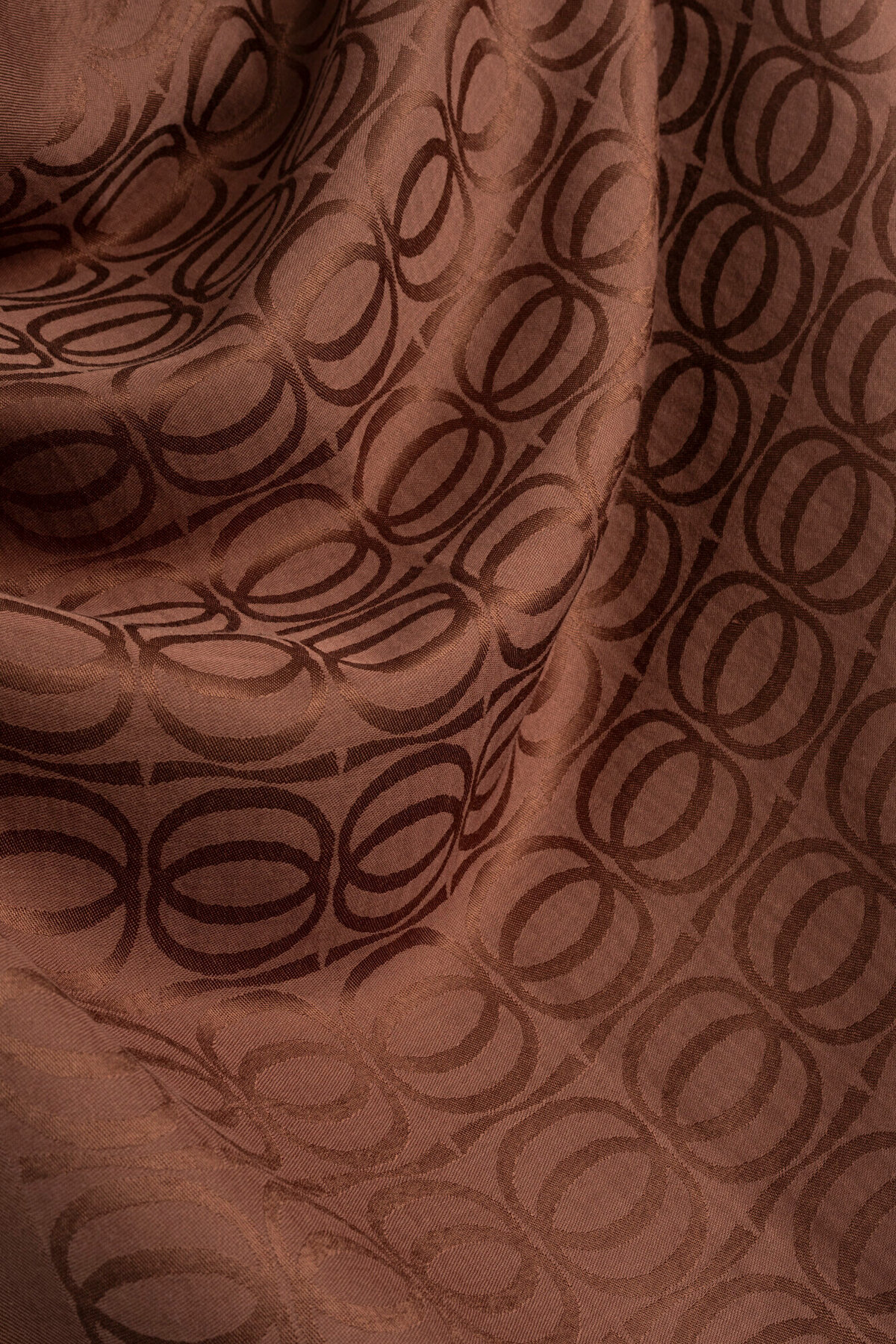 Bambunoor Copper Naia Cotton Shawl 70x210
