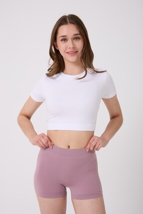 FOREVER MORE Dikişsiz Basic Kadın Boxer