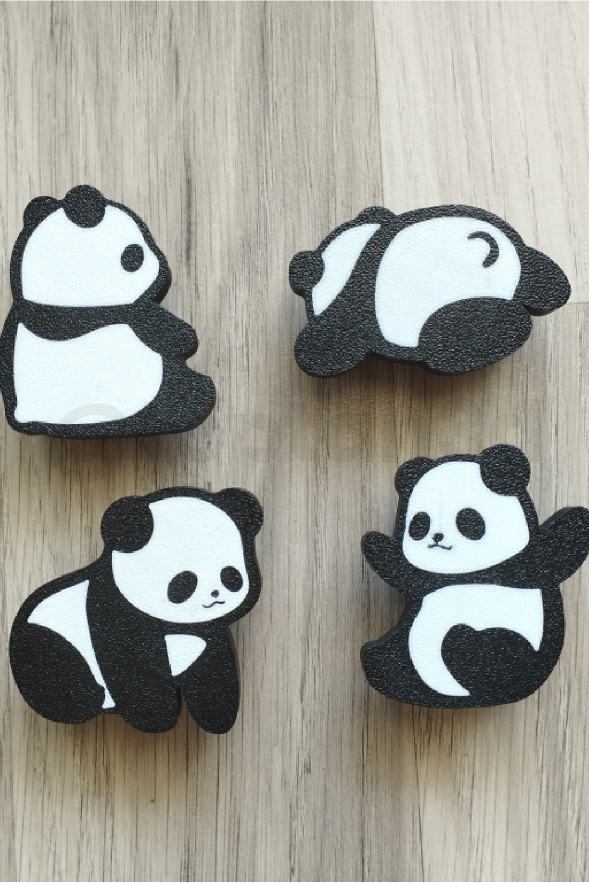 Toptan3D Panda Tasarımlı Mobilya Kulpu No2 - 4'lü Panda Seti - Çocuk Odası Dolap Kulpları (1 Adet) fotoğrafı 2 (önizleme)