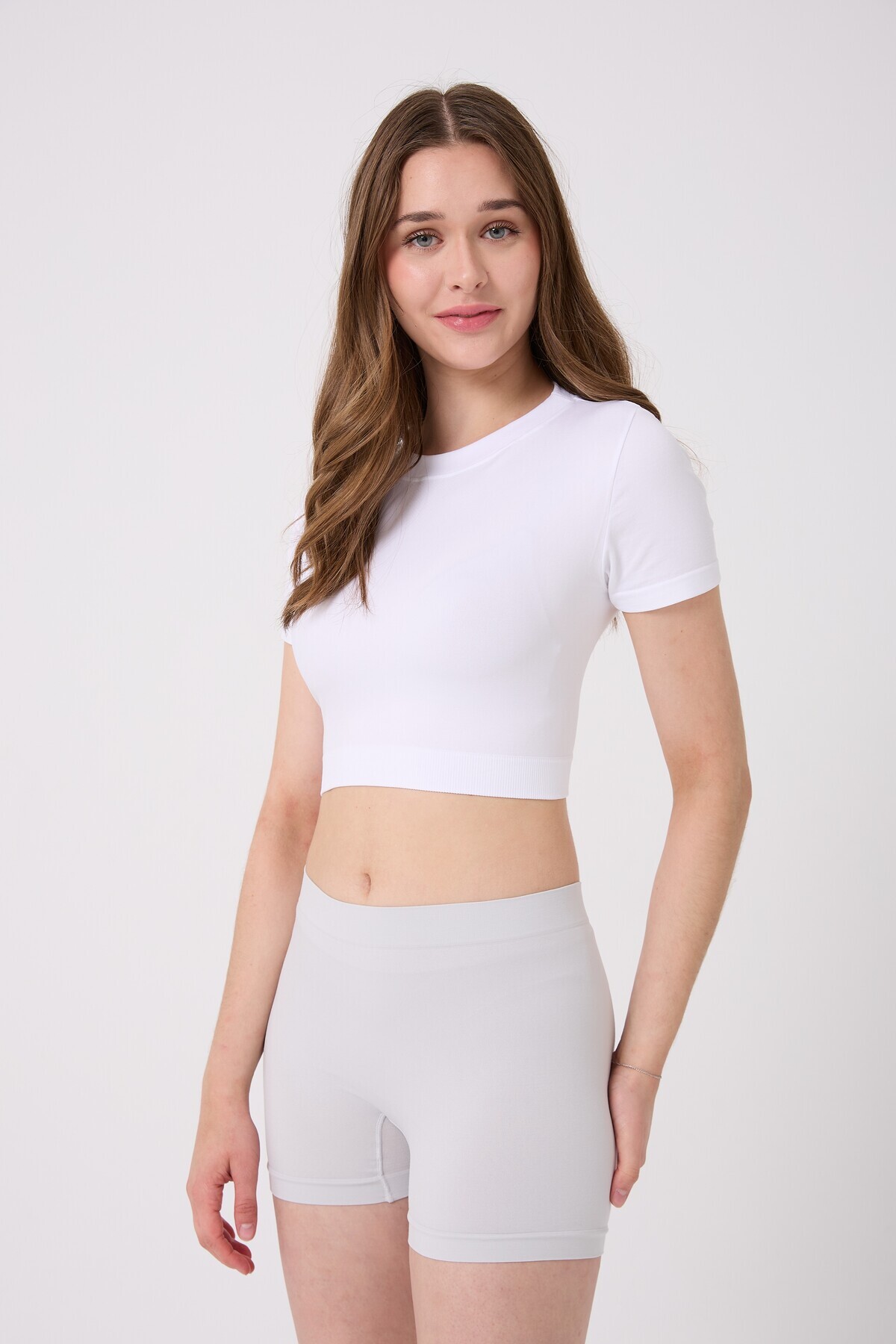 Seamless Basic Stretch Women's Boxer