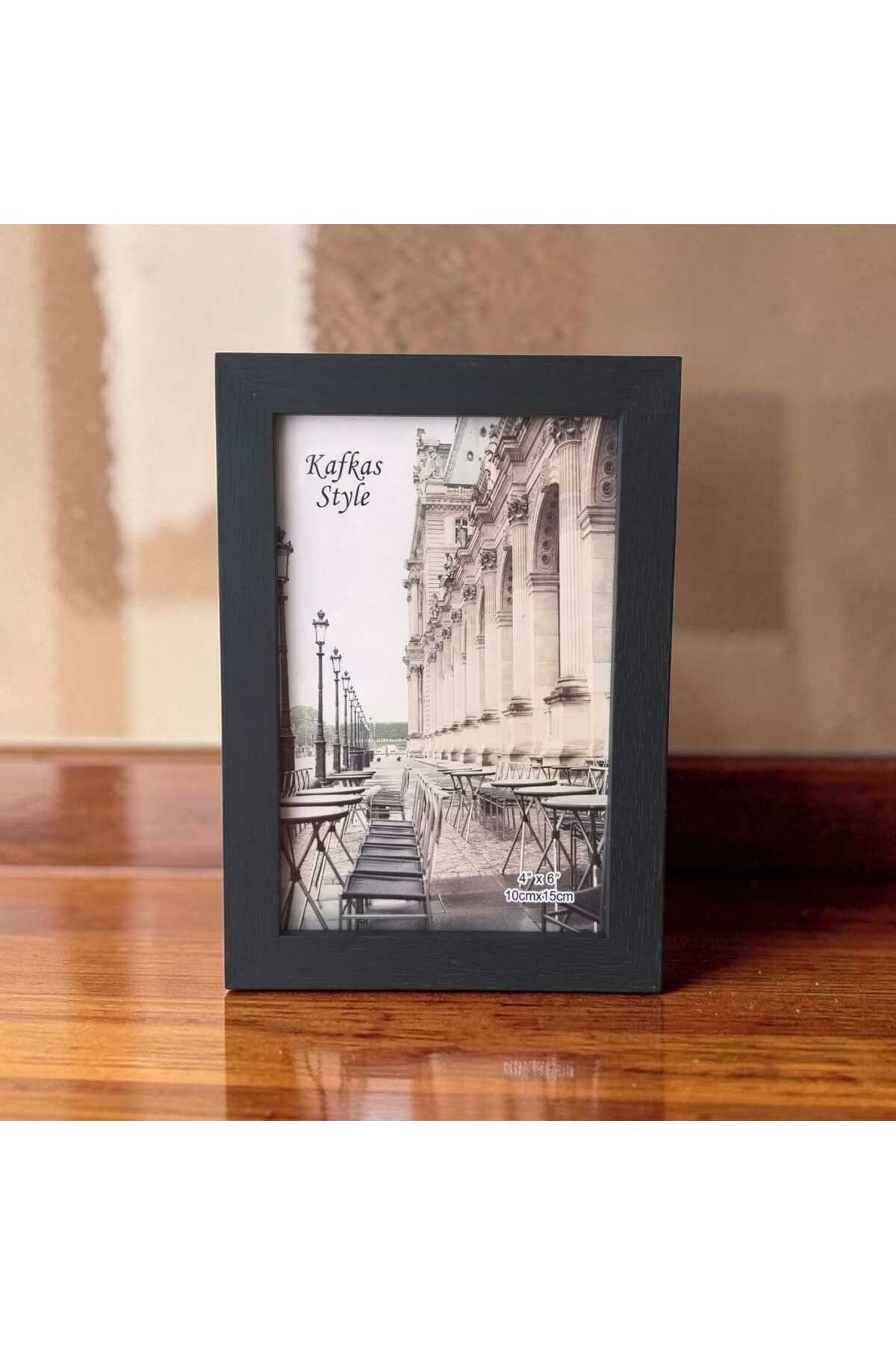 Glass Photo Picture Frame with 10x15 cm Feet