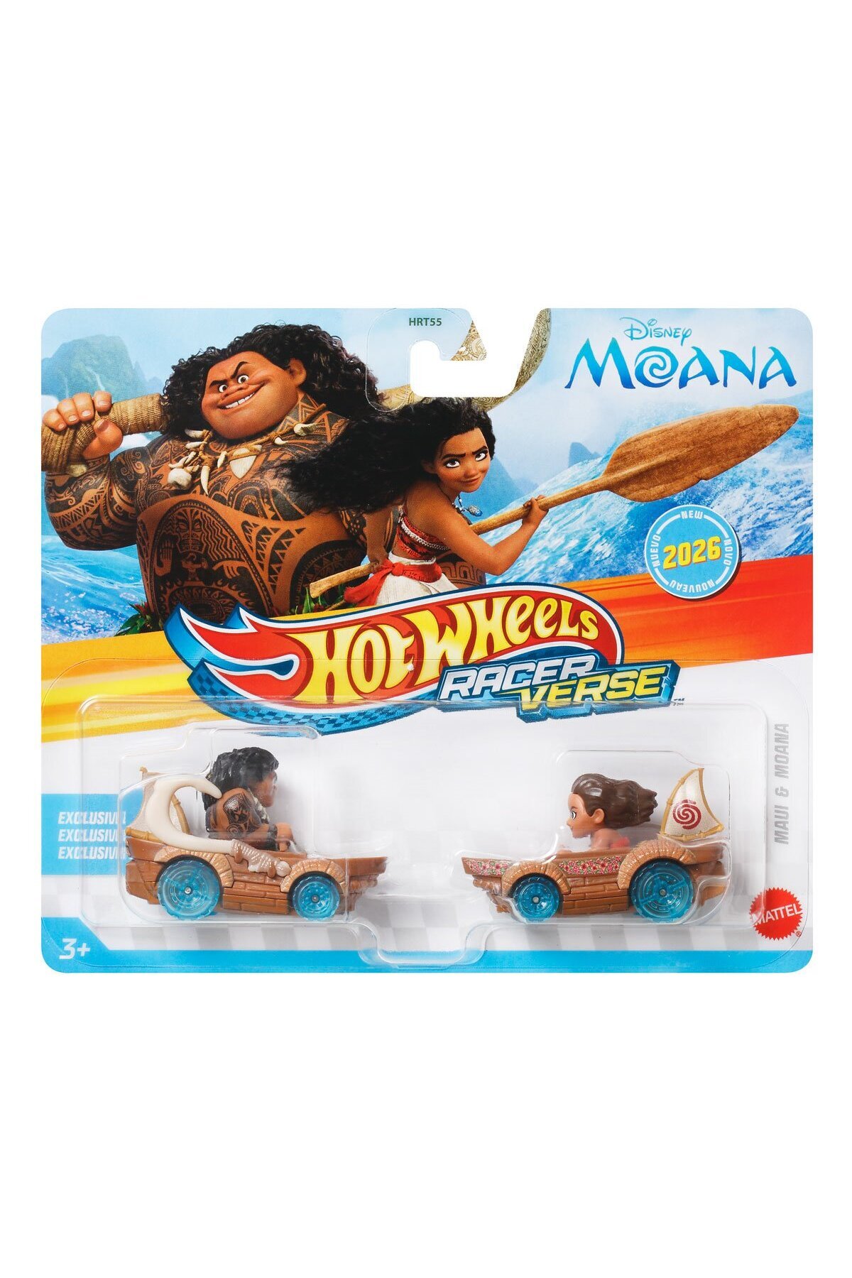 HOT WHEELS RacerVerse 2'li Paket 2026 Mix 1 Maui & Moana Thailand