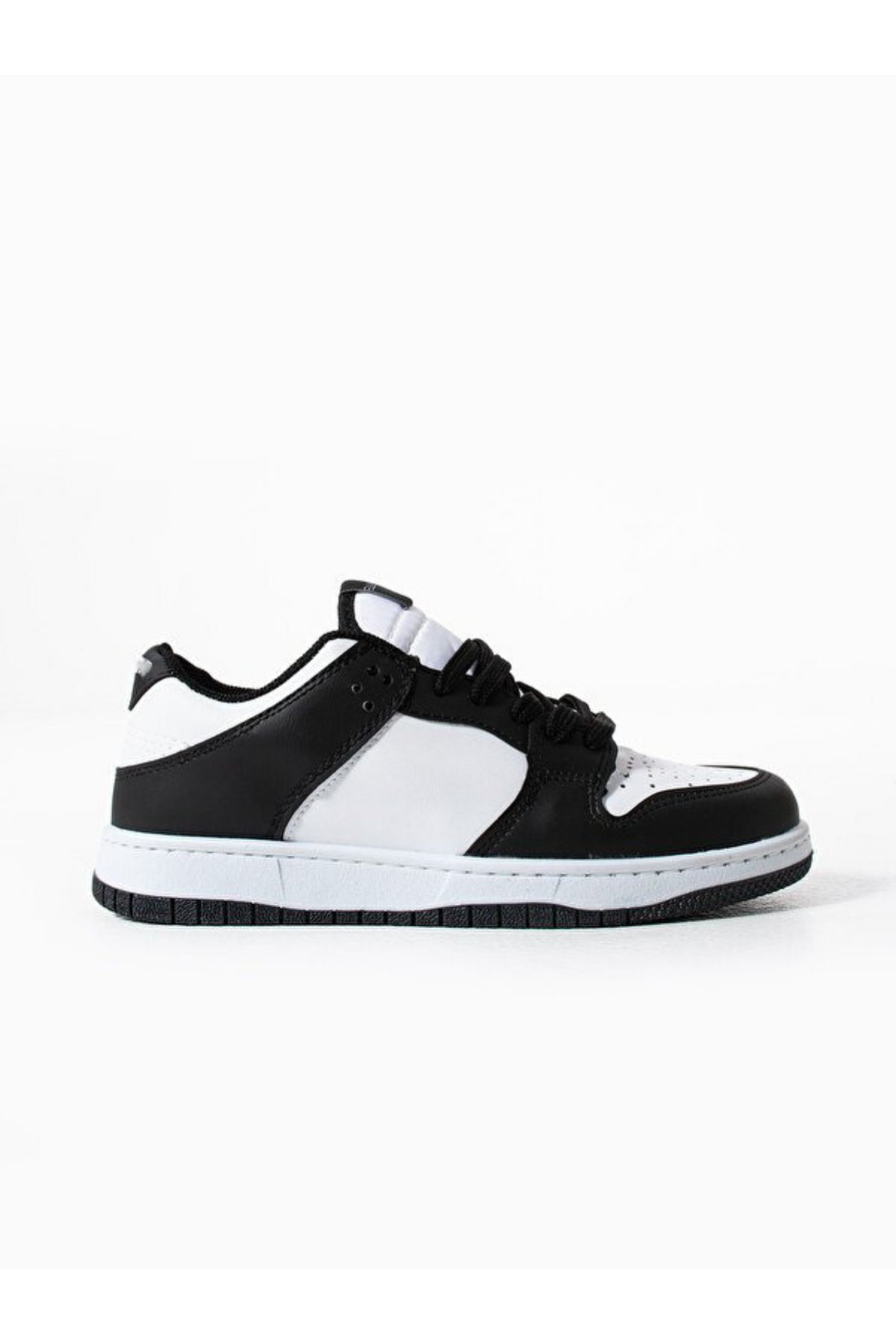 Liarca Sandrush Low Top Dayanıklı Rahat Unisex Günlük Sneaker Ayakkabı, Siyah Beyaz görsel 5