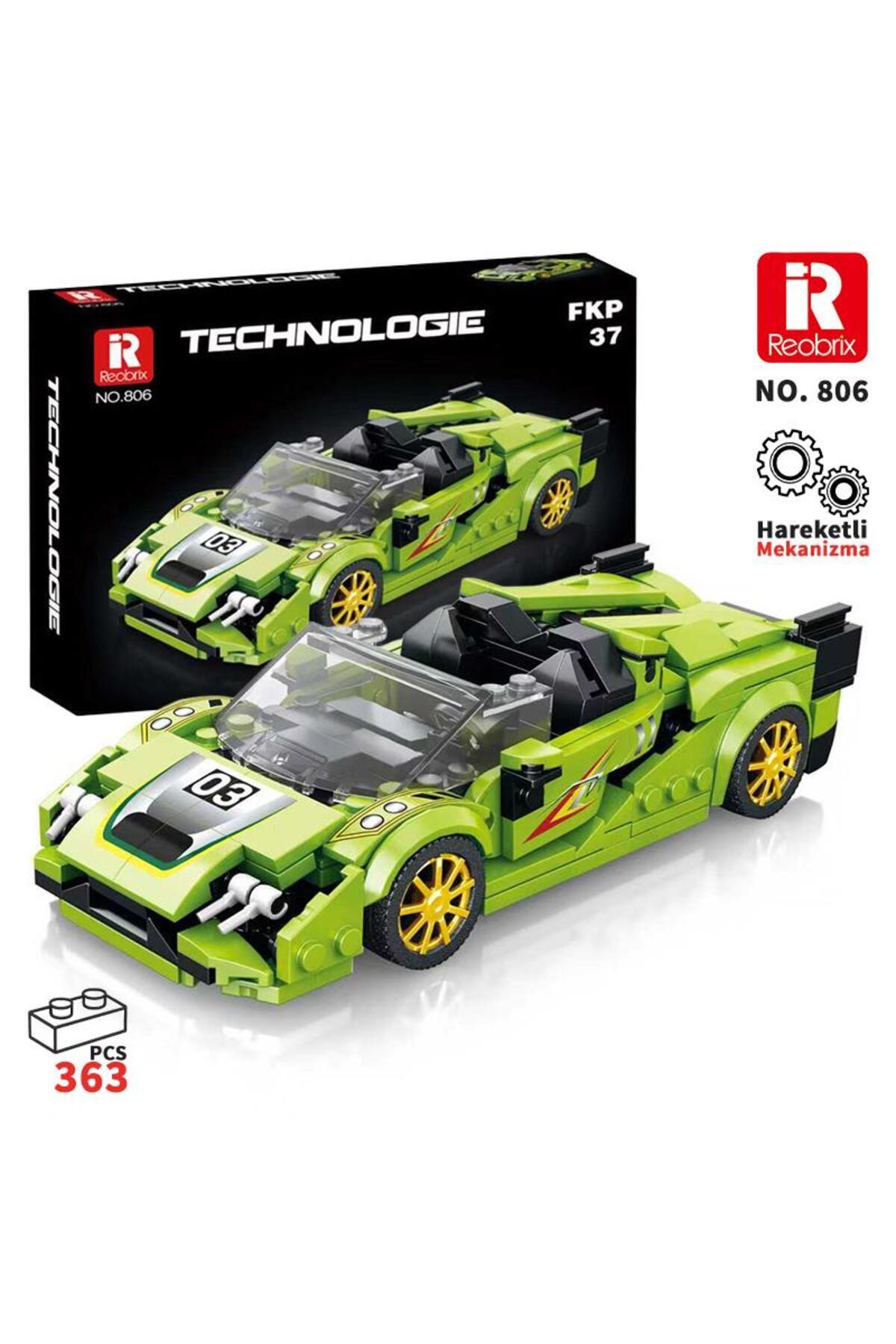 REOBRIX Creator 806 Lamborghini Sian Spor Araba Yaratıcı Yapı Blok