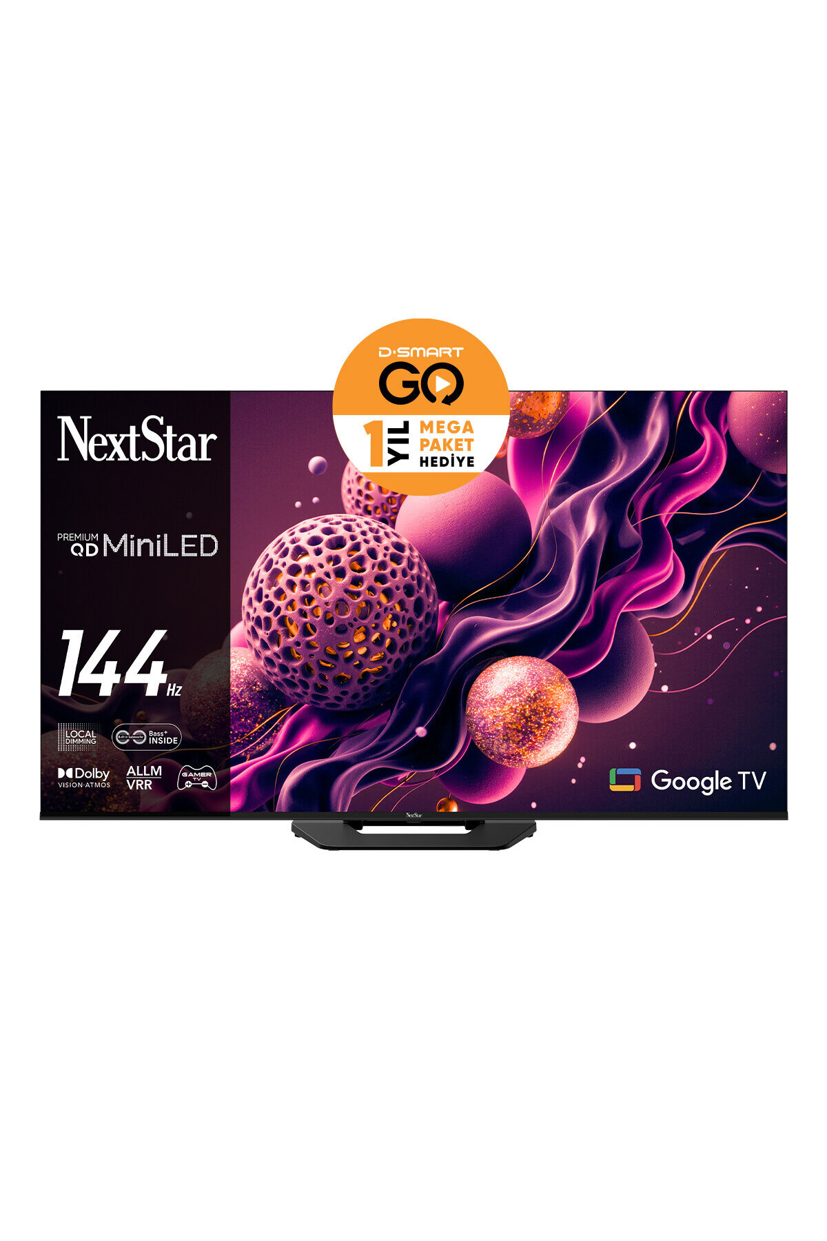 WAAWSTAR Next NextStar YE-65IDWP14 65'' 165 Ekran 4K Ultra HD