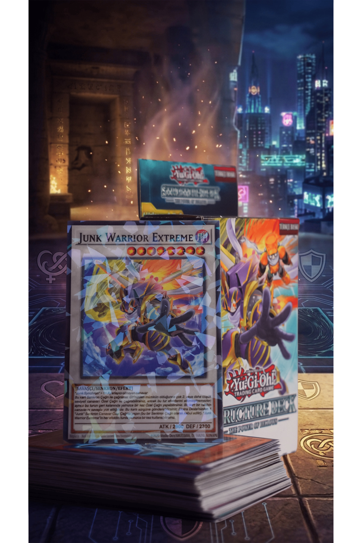 Charmbi Yusei Fudo Stardust Dragon Synchro Deck (Türkçe) – Yugioh