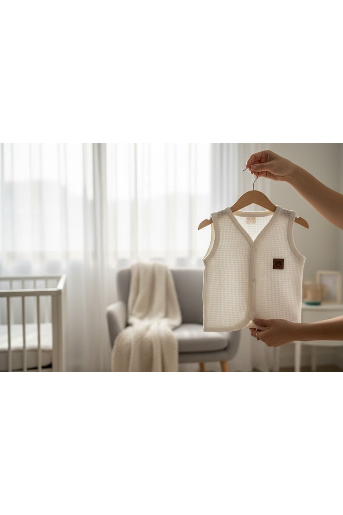 Yumuu Baby Cloud Vest Yelek fotoğrafı 3 (önizleme)