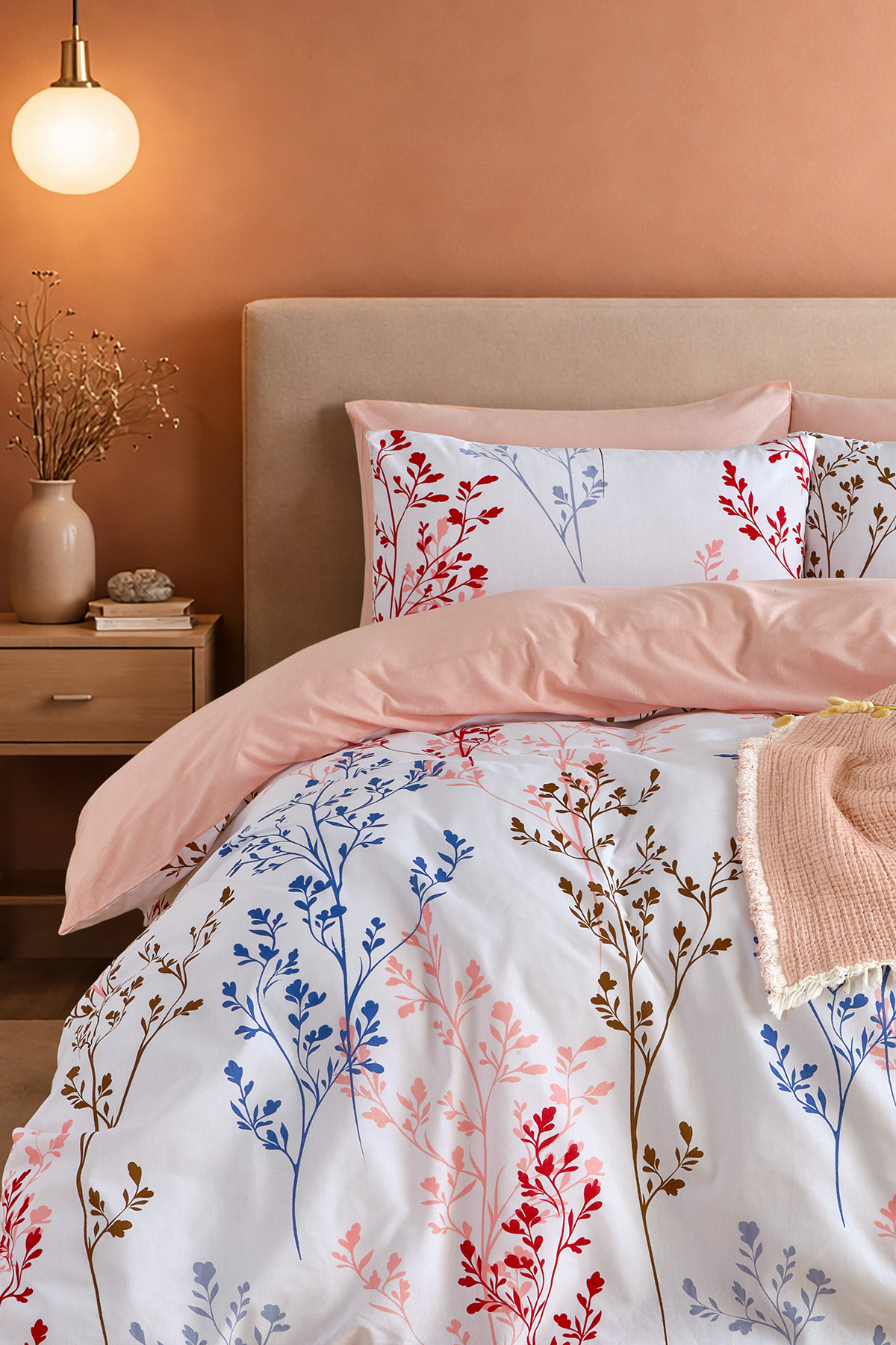 Elastic Bed Sheet Duvet Cover Set Single