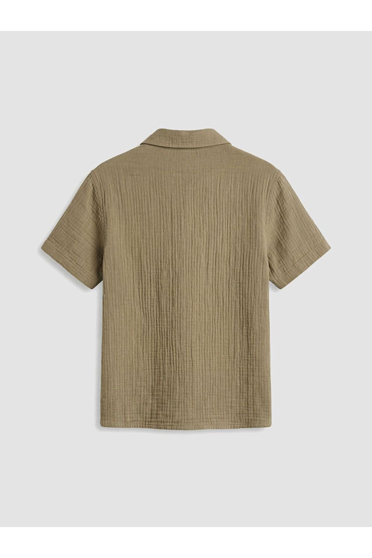 LC Waikiki LCW Kids Müslin Erkek Çocuk Gömlek fotoğrafı 2 (önizleme)