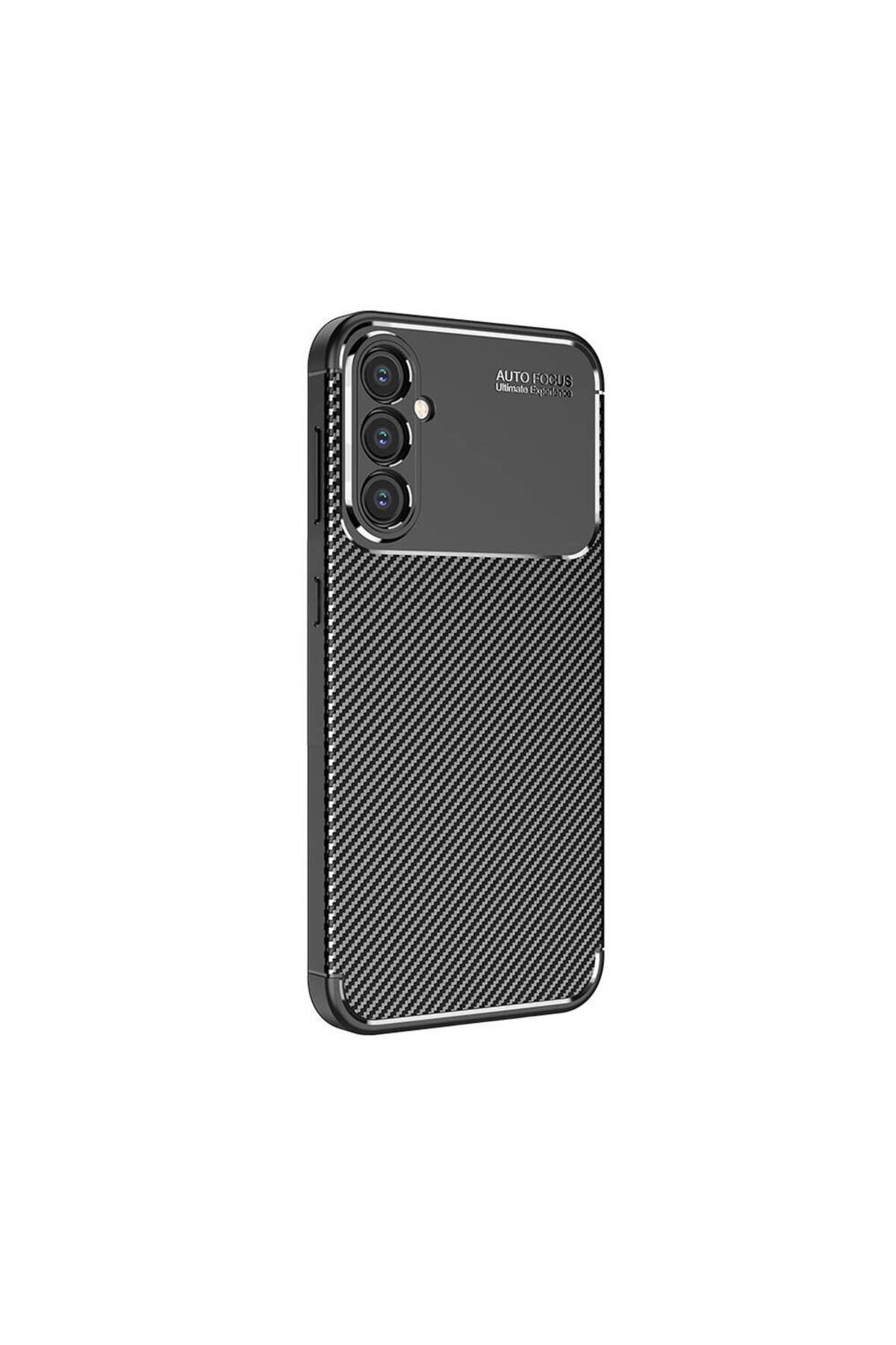 Galaxy S24 Uyumlu AKRE Negro Silikon Kılıf-Siyah