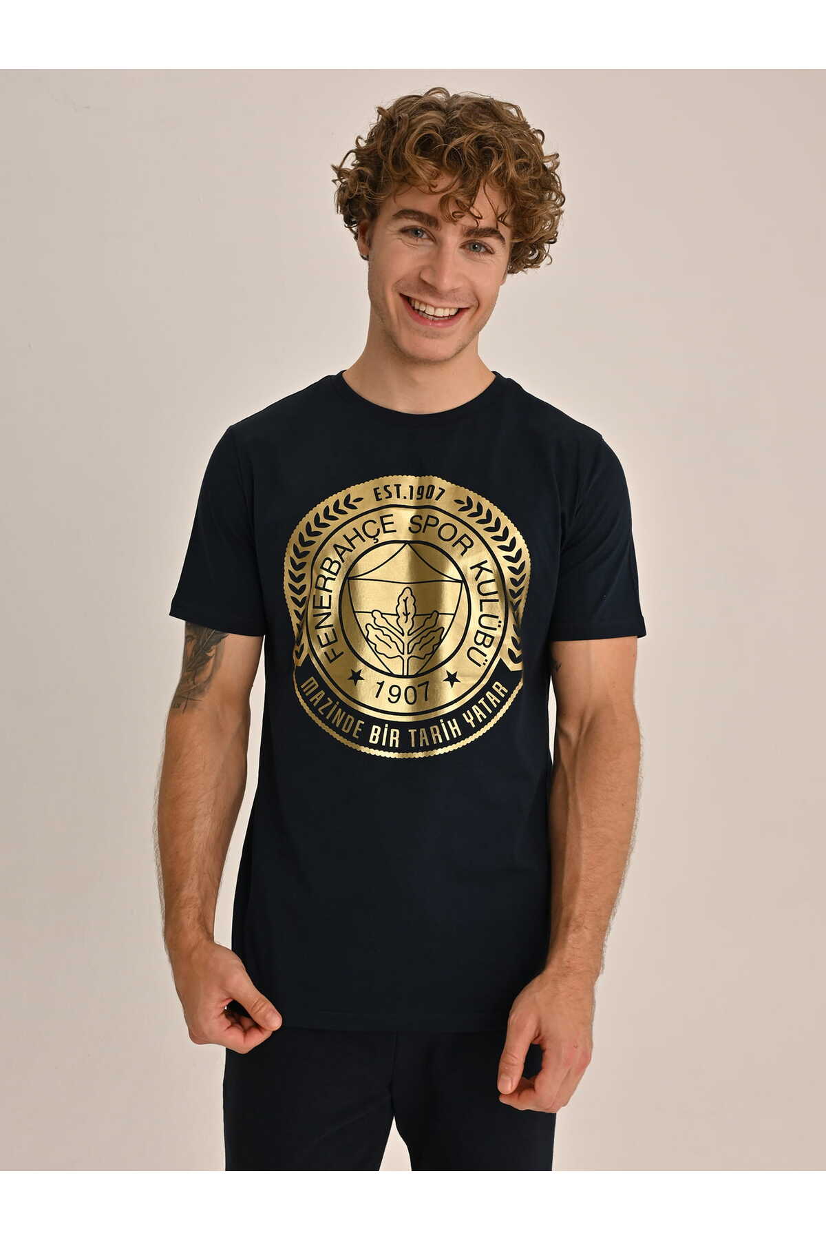 Fenerium ERKEK TRIBUN GOLD ÇELENK TSHIRT