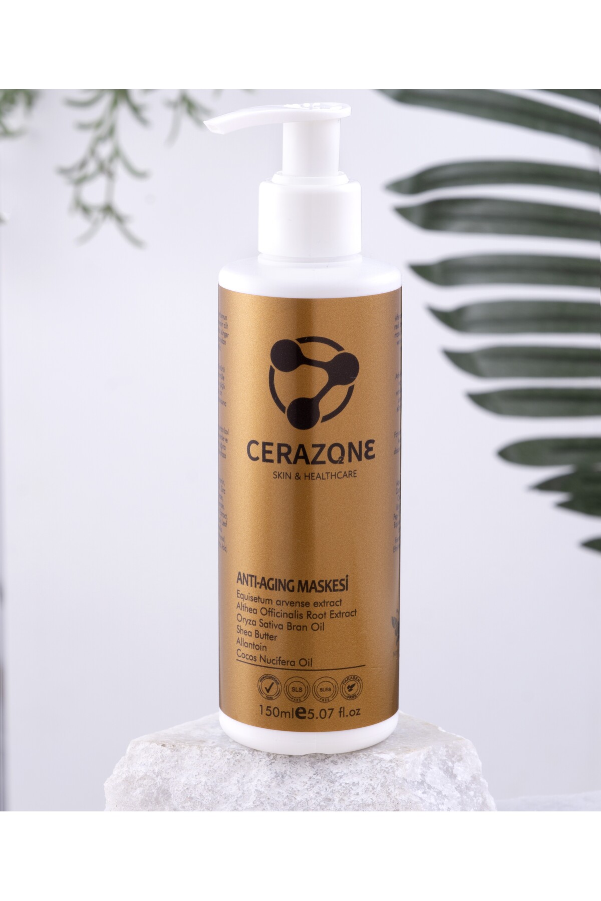 Anti Aging Maske Ozonlu Kırışıklık Karşıtı Maske 150 ML
