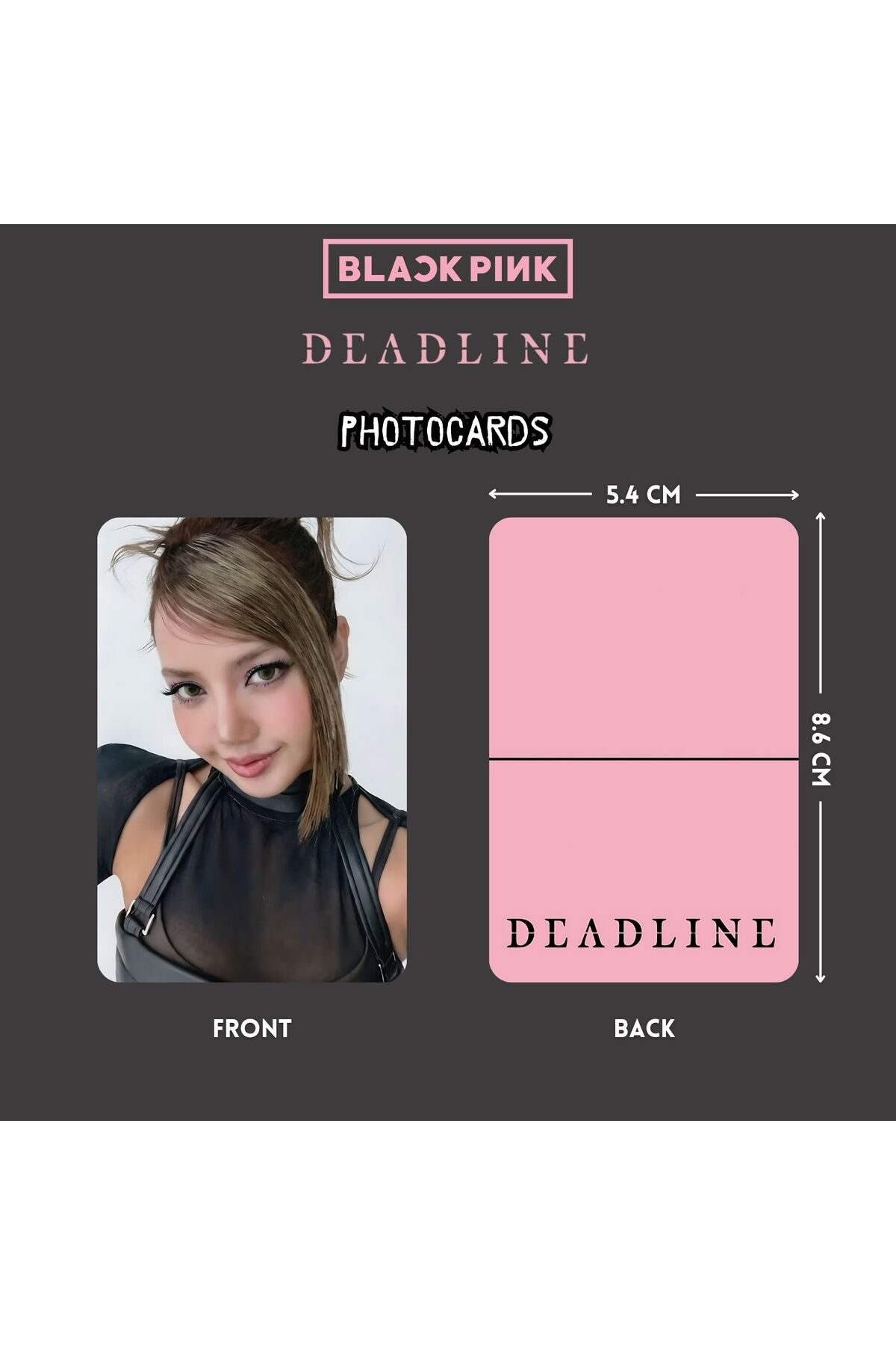 GW期間限定セール　LISA MAGAZINEセット Kpop Dünyasi BLACKPINK Lisa '' Deadline '' Photocards Set - Fiyatı