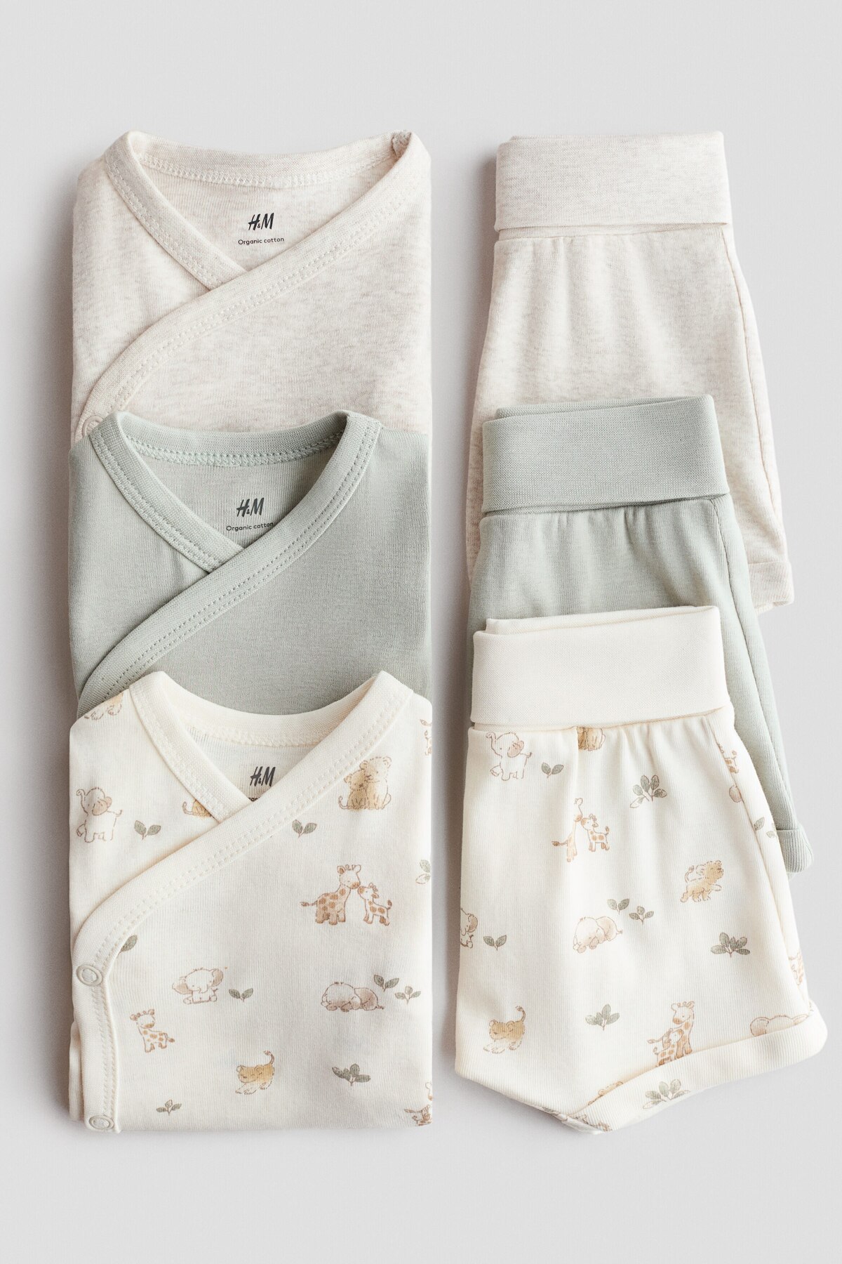 H&M 6 Parçalı Jarse Set fotoğrafı 2 (önizleme)