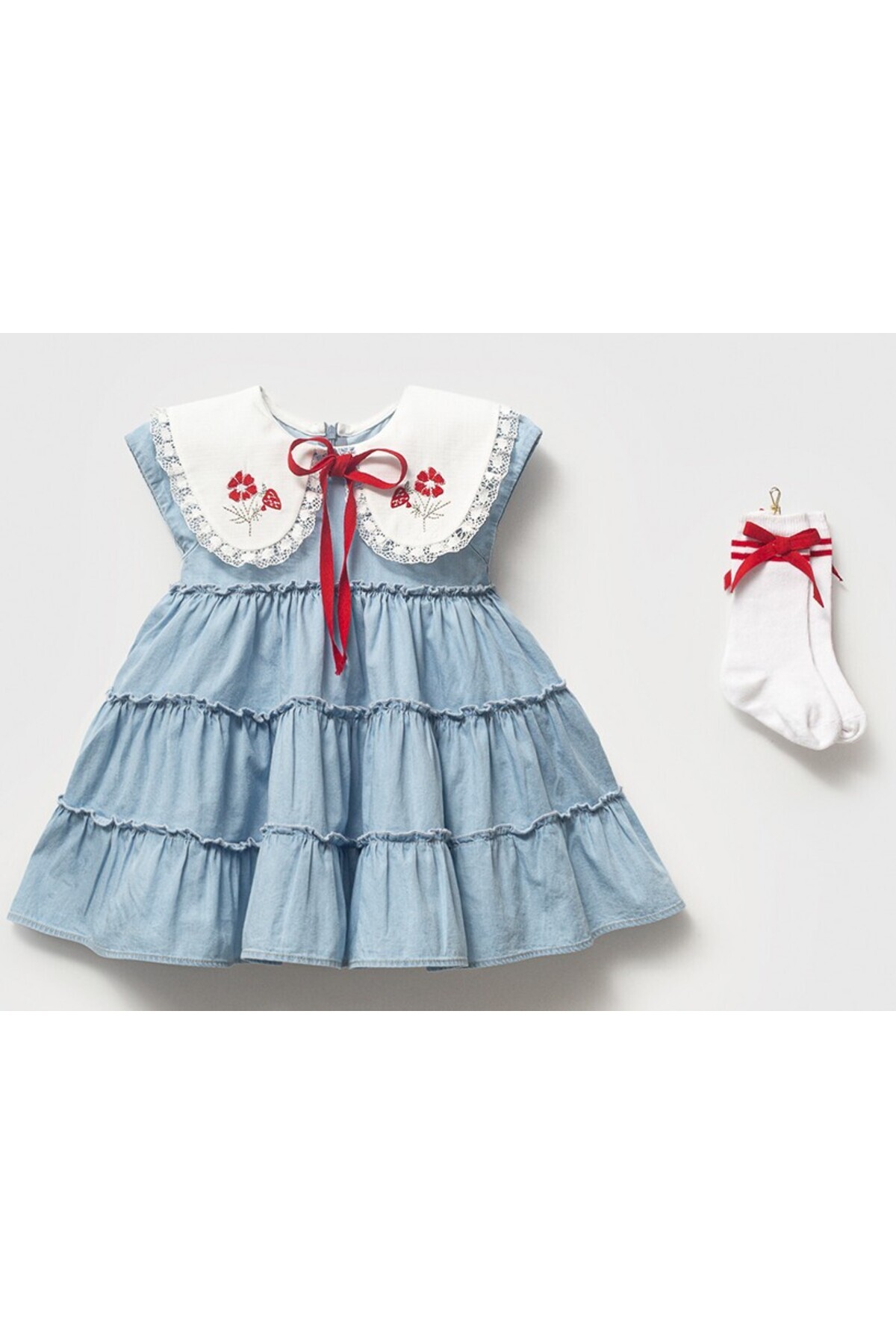 Cici Baby NOYNOY-8280 KOT JİLE VE ÇORAP SET fotoğrafı 2 (önizleme)