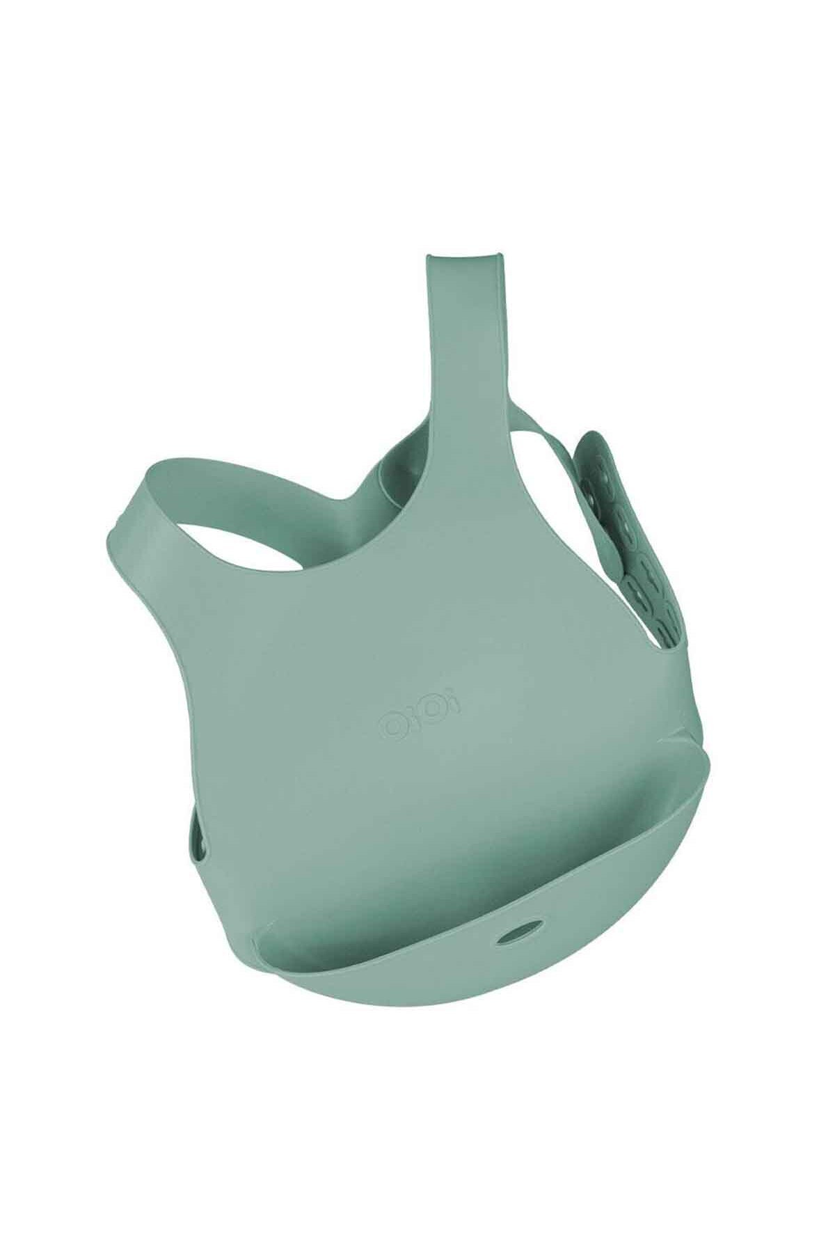 Baby Silicone Bib River Green