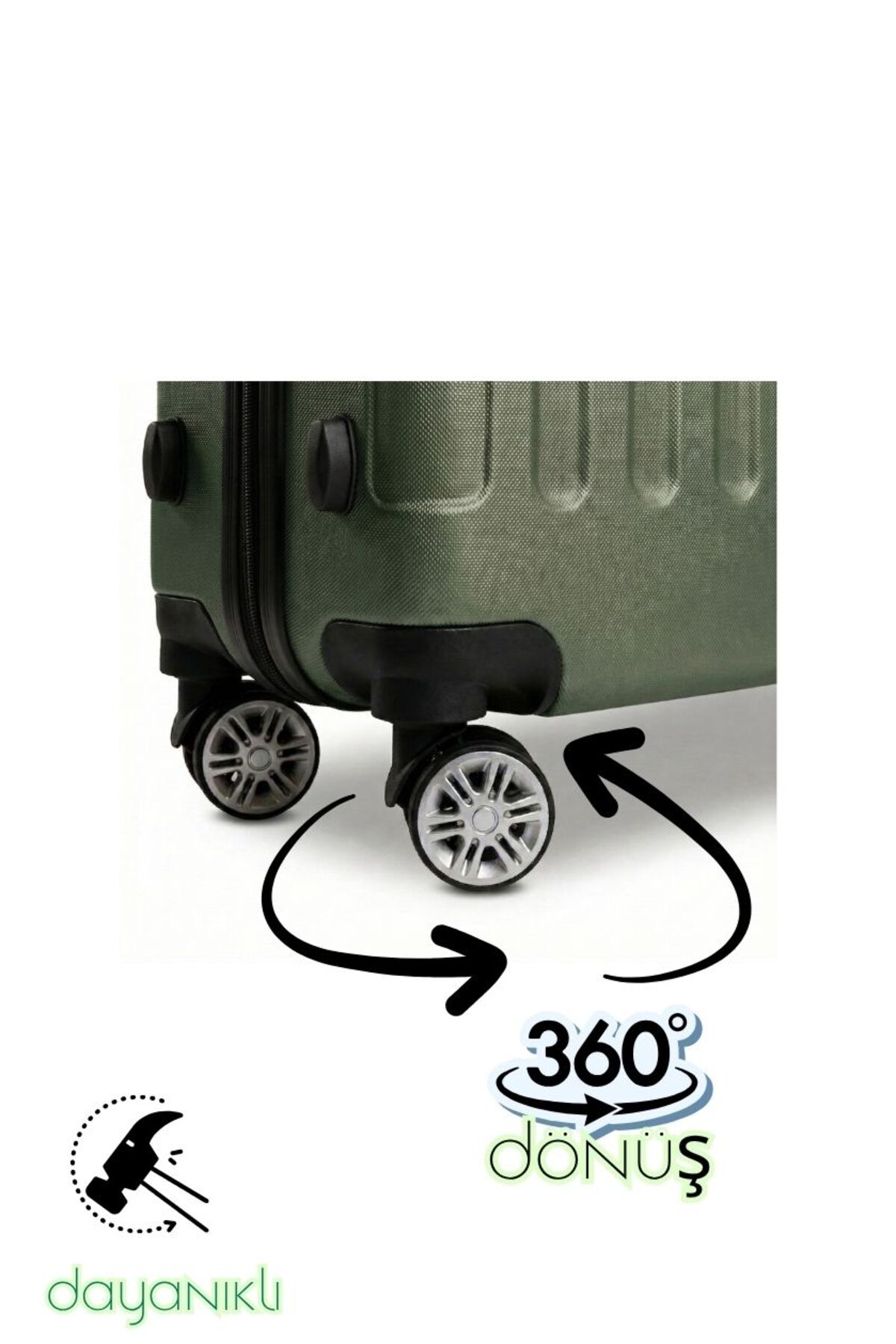 JACK DAWSON  Ultra Hafif ABS Valiz TITAN - Görsel 5