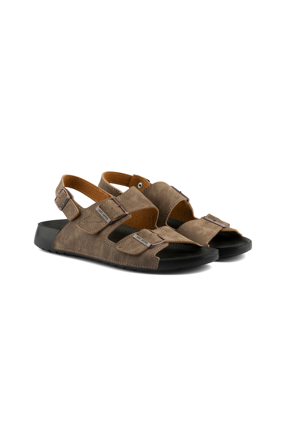 Roy Jones Barcelona Urban Sandals Rahat Yumuşak Tabanlı Trend Model Erkek Sandalet Terlik görsel 3