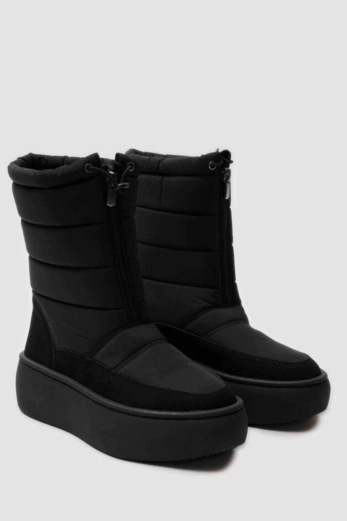 TOGO Siyah Kadın Kar Botu [TG060076] görsel 4
