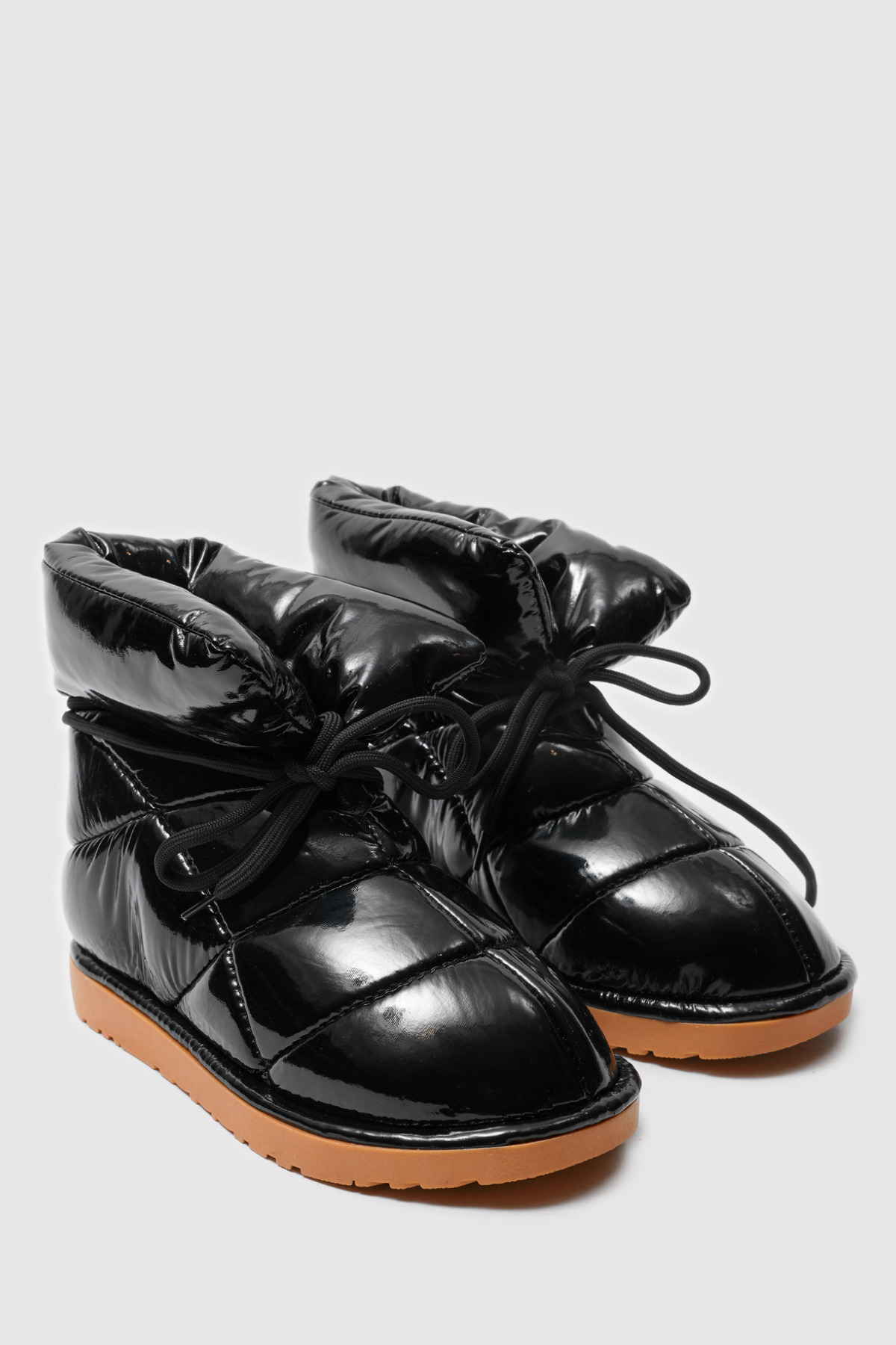 TOGO Siyah Rugan Kadın Casual Bot [TG060019] görsel 4