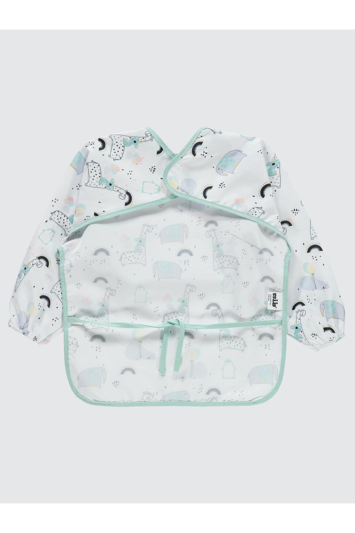 Kujju Uzun Kollu Hazneli Faaliyet Önlüğü - Yeşil fotoğrafı 2 (önizleme)