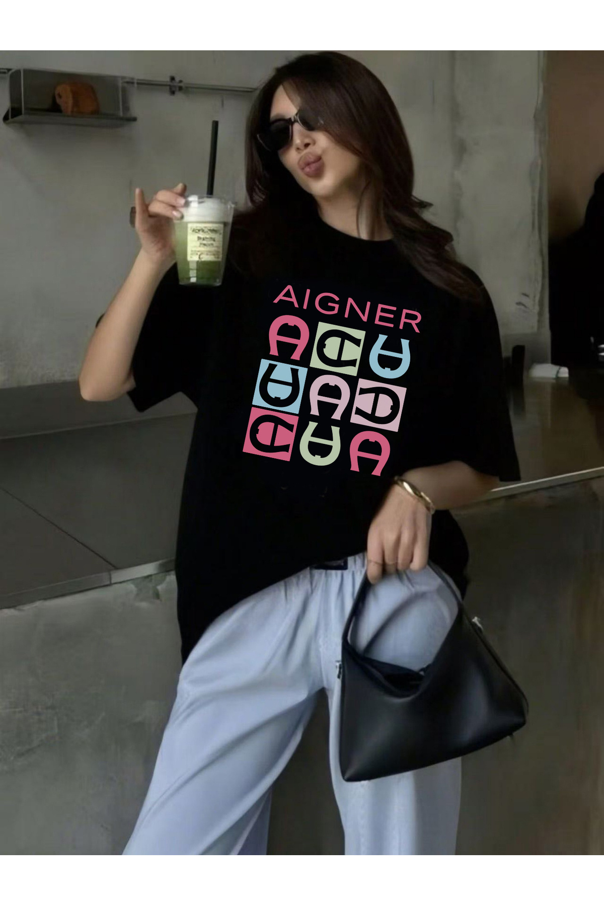 YHDZ تيشيرت قطن نسائي كاجوال، قطن بنسبة 100%، قماش قابل للتنفس ، قابل للغسل ف...