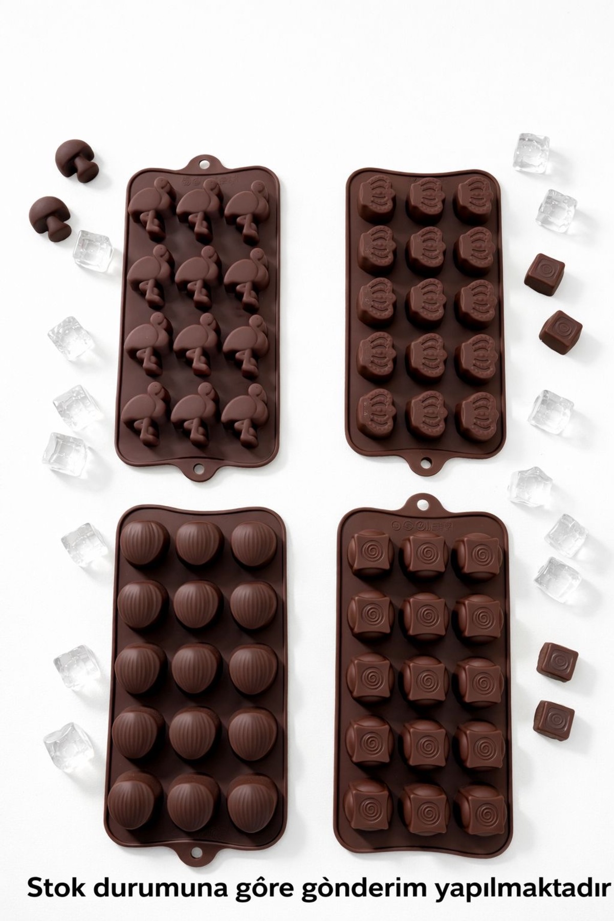 Practical Silicone Ice Mold with 15 Compartments | Silicone Non-Stick Chocolate Mold