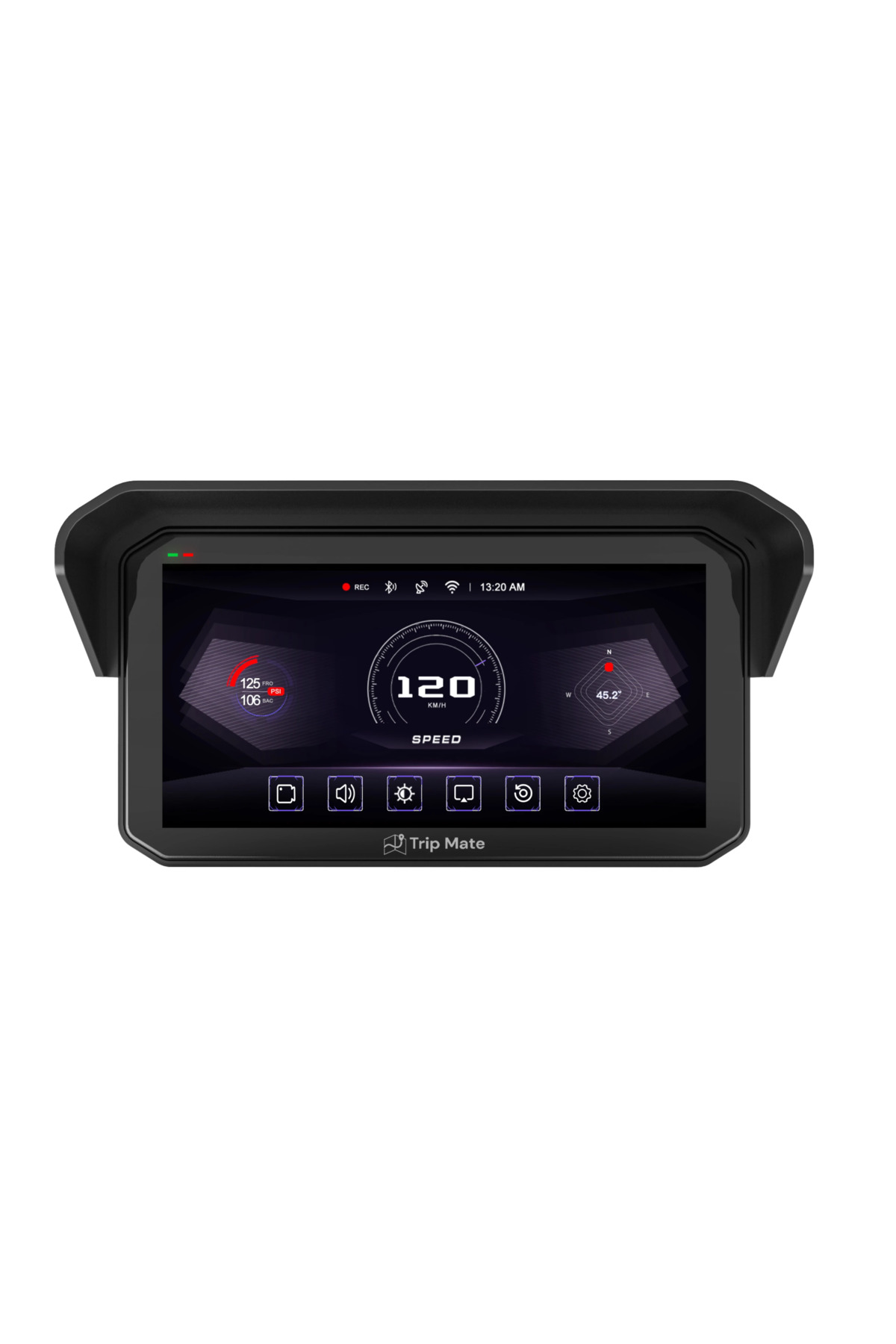 Trip Mate Ride Play Elite Kameralı Motosiklet CarPlay & Android