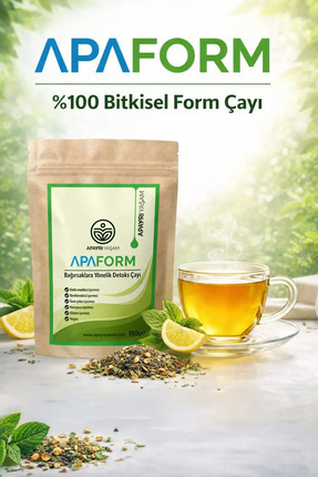 Apayrı Yaşam Bitkisel Detoks & Form Çayı – Özel Karışım, Hafif İçimli Bitkise...