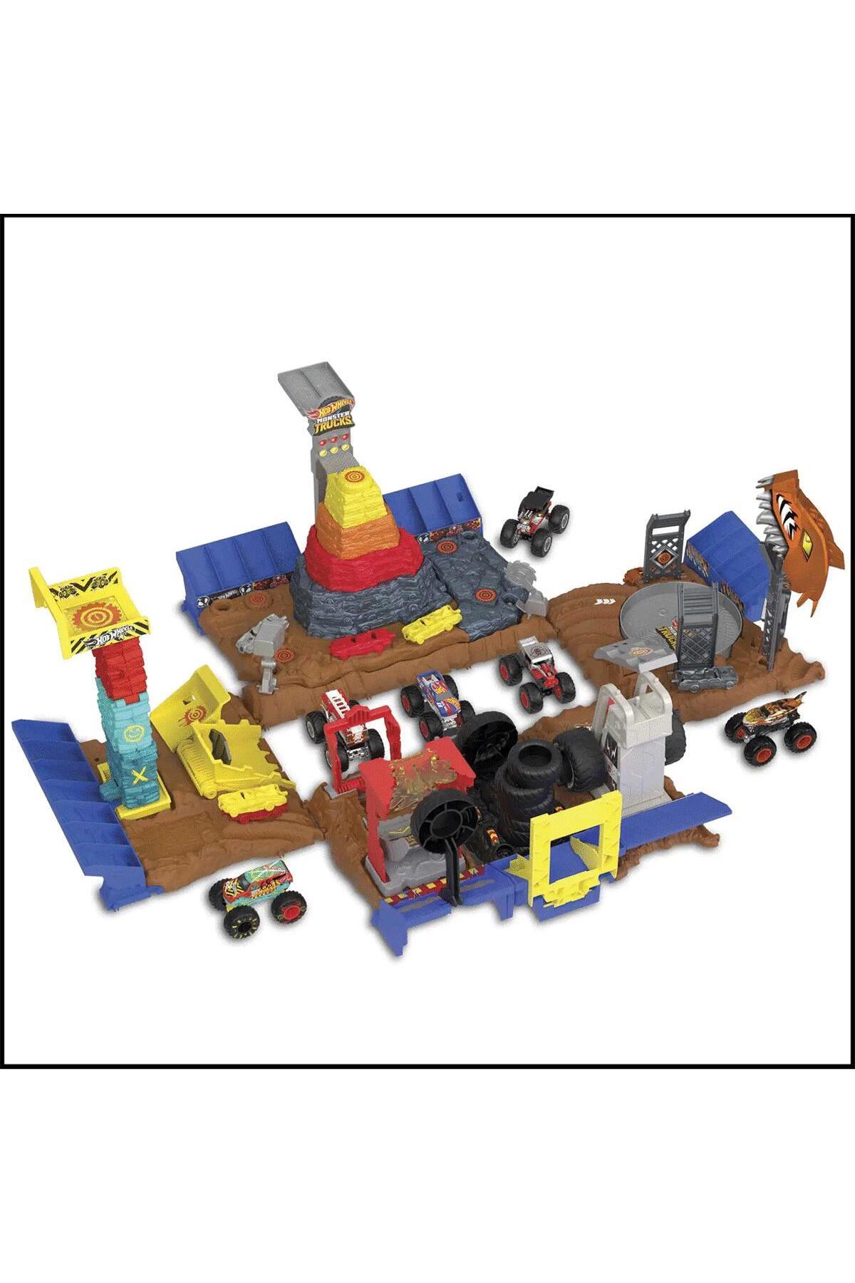 HOT WHEELS HNB96 Monster Trucks Muhteşem Çarpışma Arenası fotoğrafı 4 (önizleme)