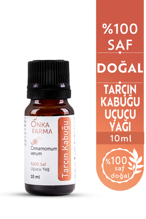 OnkaFarma Onka Farma Tarçın Kabuğu Yağı - %100 Saf Ve Doğal Katkısız Uçucu Ya...