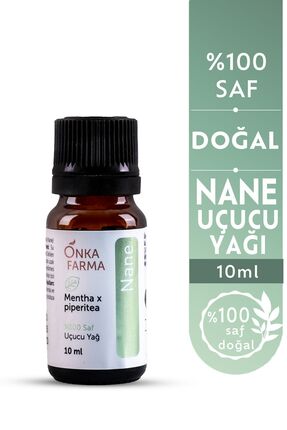 OnkaFarma Onka Farma Tıbbi Nane Yağı - %100 Saf Uçucu Yağ - 10 ml