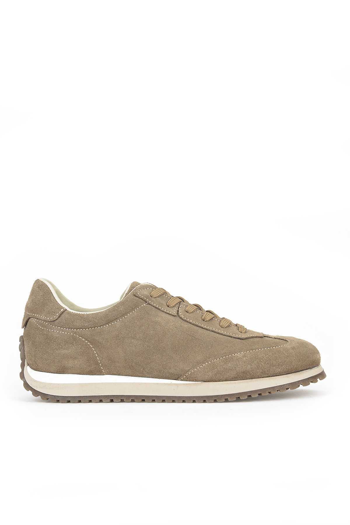 悠1116 Ziya , Men's Genuine Leather Sneakers 1611026Z2292 Sand- Trendyol