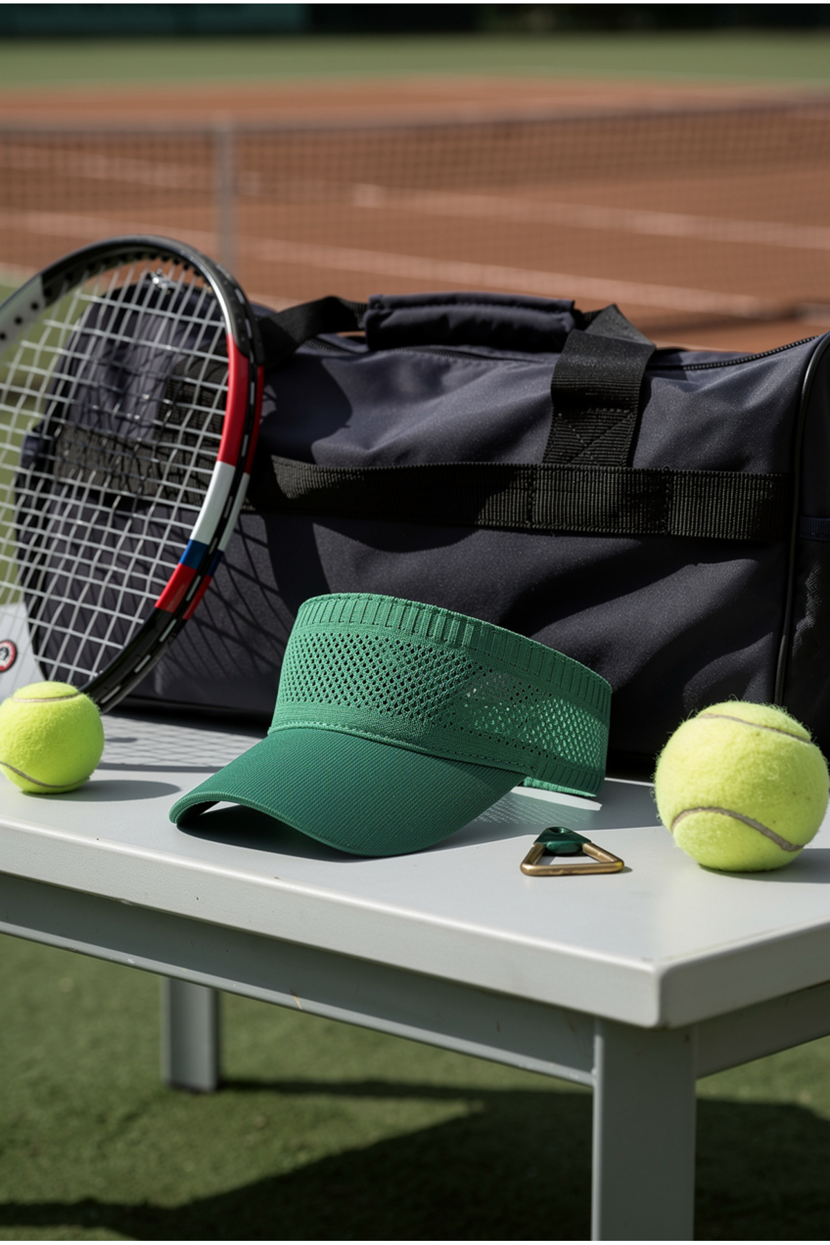 OnMyHead Unisex Spor Fileli Gölgelik Vizör Şapka görsel 4