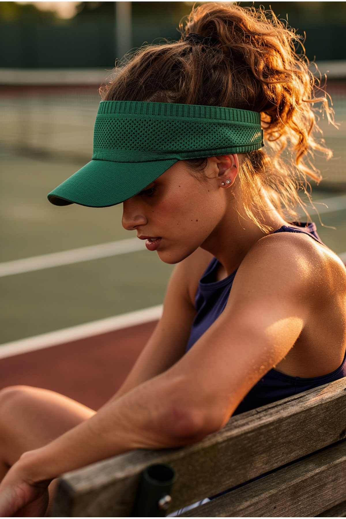OnMyHead Unisex Spor Fileli Gölgelik Vizör Şapka görsel 5