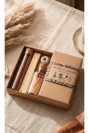 memyap Ritüel Set - Palo Santo & Dhoop Tütsü & Kibrit Hediye Seti - Doğal Öz ...