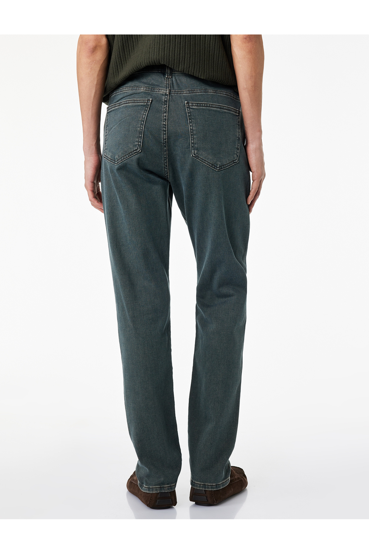 Koton Normal Bel Pamuklu Slim Fit Jean Pantolon - Brad Jean görsel 4