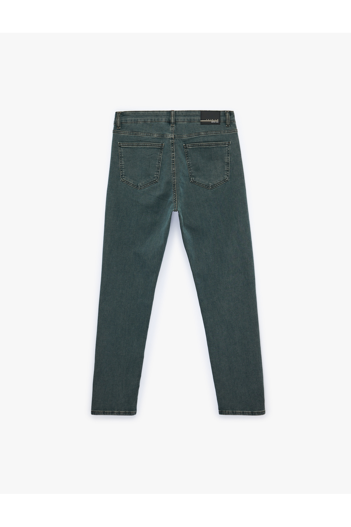Koton Normal Bel Pamuklu Slim Fit Jean Pantolon - Brad Jean görsel 6