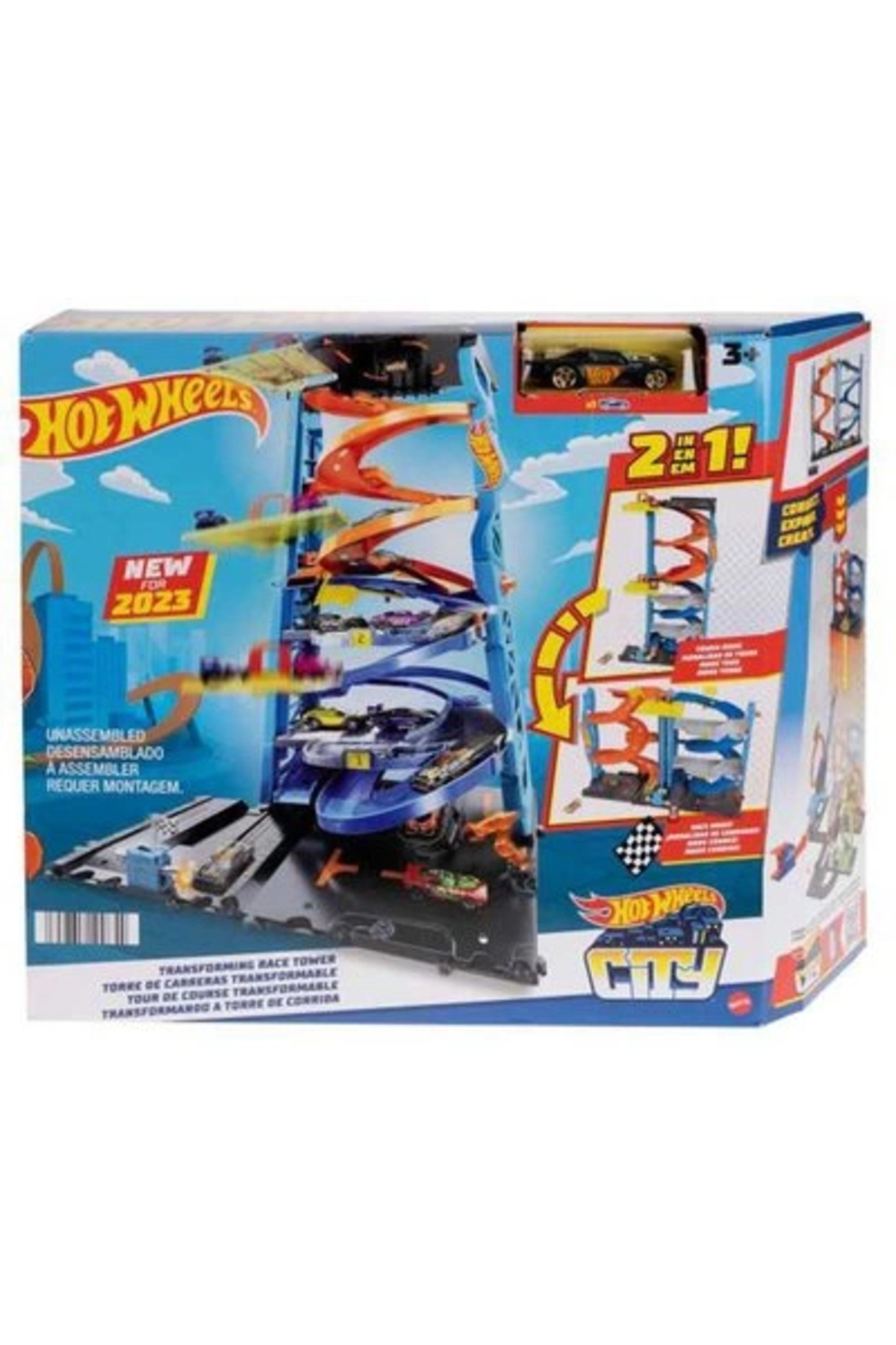 HOT WHEELS Heyecanlı Yarış Kulesi HKX43 fotoğrafı 5 (önizleme)