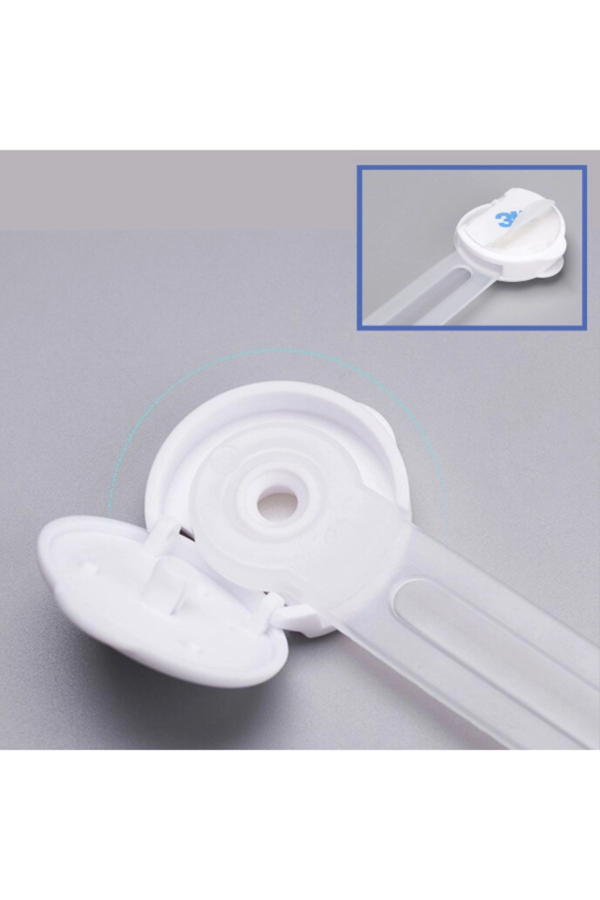 Go İthalat Bebek ve Çocuklar İçin Dolap Çekmece Emniyet Güvenlik Kilidi (5324) fotoğrafı 4 (önizleme)