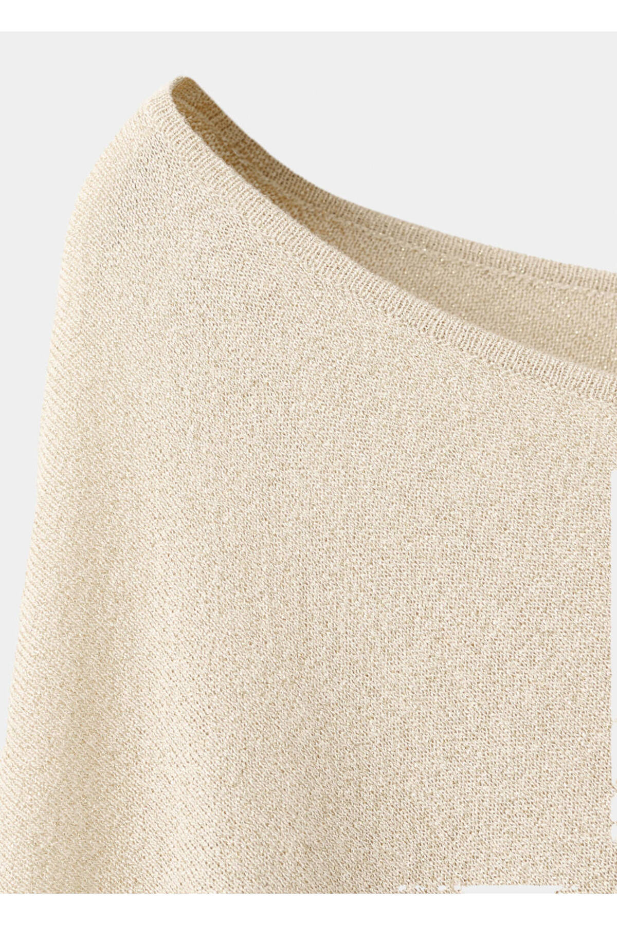 MANGO Teen  Asimetrik triko panço - Görsel 8